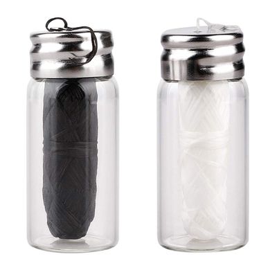 30M Eco-Friendly Dental Floss, Natural Silk Dental Floss Mint Biodegradable Dental Lace Refillable Floss for Oral Hygiene