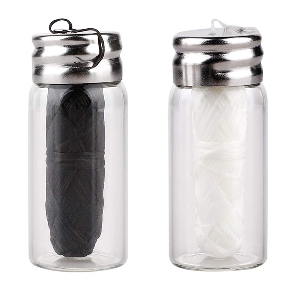 30M Eco-Friendly Dental Floss, Natural Silk Dental Floss Mint Biodegradable Dental Lace Refillable Floss for Oral Hygiene