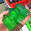 1pcs Natural Crystal Quartz Rare and Beautiful Green Halo Titanium Quartz Pillar Crystal Wand Mineral view 3