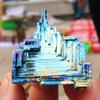 1pcs Bismuth Natural Stone Decoration Bismuth Metal Crystal Beautiful Natural Antimony ore specimen-1pcs (50g) view 2