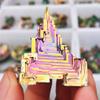 1pcs Bismuth Natural Stone Decoration Bismuth Metal Crystal Beautiful Natural Antimony ore specimen-1pcs (50g) view 3
