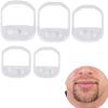 5Pcs Styling Shaving Shaper Tool Mould Beard Comb Goatee Template Male Gift view 2