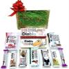 Diablo Diabetic 0 Sugar Hamper Box Sweets Cake Cookies Bar Bars Present Set Snack Sweet Basket view 4