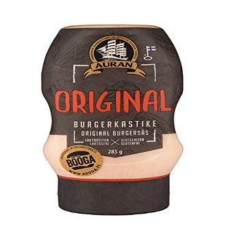 Auran Original Burger Sauce 1 Jar of 285g
