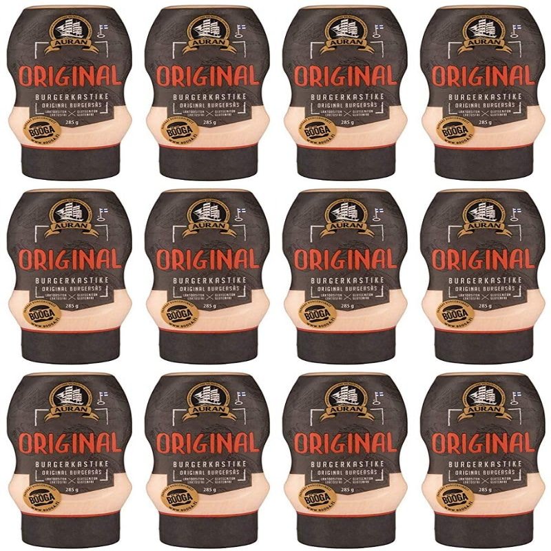 Auran Original Burger Sauce 12 Jars of 285g