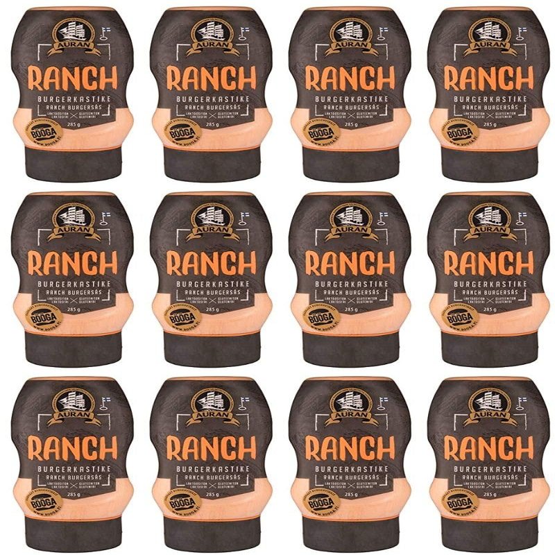 Auran Ranch Burger Sauce 12 Jars of 285g