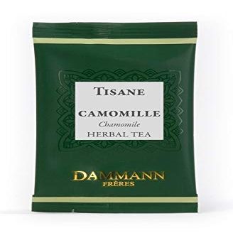DAMMANN FRERES - Chamomile Herbal Tea - 120 wrapped envelopped tea bags in a bulk box
