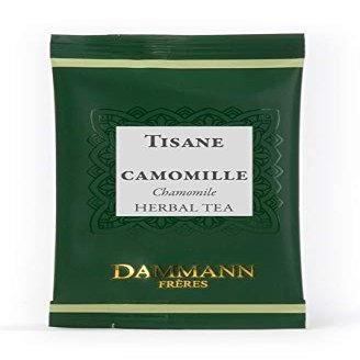 DAMMANN FRERES - Chamomile Herbal Tea - 120 wrapped envelopped tea bags in a bulk box