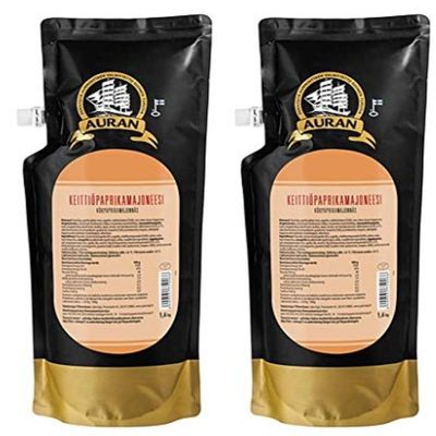 Auran Kitchen Red Pepper Mayonnaise Sauce 2 Packs of 1.6kg