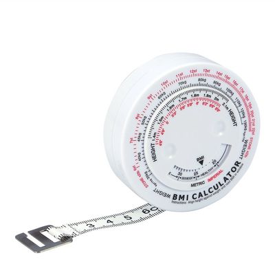 Body Measuring Tape, Beauty Body Fat Tester Mass Index Round Fat Measurement Measure Fitness Measuring Body Retractable Tape