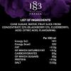 1883 Maison Routin Premium Blackberry Syrup Perfect for Coffees, Cocktails, Mocktails & Smoothies - Vegan-Friendly, Allergen-Free, No Preservatives - 1L Glass Bottle view 3