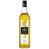 1883 Maison Routin Premium Banana Syrup Flavoured Coffee Syrup for Cocktails, Milkshakes and Baking Vegan-Friendly, No Preservatives 1L Glass Bottle view 1