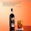 1883 Maison Routin Premium Peach Iced Tea Syrup Made with Pure Cane Sugar & Real Peach Juice for Tea, Cocktails & Mocktails, Vegan-Friendly, Allergen-Free, Preservative Free - 1L Glass Bottle view 2