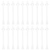 20pcs Hair Removal Wax Nose Hair Stick Nasal Wax Applicators Plastic Nose Applicator Bars for Hair Removal Nasal Hair Sticks Cleaning Kit Miss White Face Pp Plastic view 1