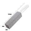 2 Pack Stone Toilet Bowl Cleaner, 2Pcs Toilet Brush, Extra Long Handle, Natural Pumice, Cleaning Tool, Cleaning Brush, Suitable for Kitchen & Bedroom, Gift for Family Cleaning (Grey) view 2