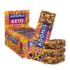 Adonis Hazelnut Crunch & Cocoa High Protein Keto Bars (16x45g) | Vegan-Friendly | 100% Natural Keto Snacks | Sugar Free, Palm Oil Free, Dairy Free | Low Sugar & Low Carb (Peanut Butter & Chocolate) view 1
