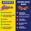 Adonis Hazelnut Crunch & Cocoa High Protein Keto Bars (16x45g) | Vegan-Friendly | 100% Natural Keto Snacks | Sugar Free, Palm Oil Free, Dairy Free | Low Sugar & Low Carb (Peanut Butter & Chocolate) view 4