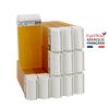 EpilWax Royal Depilatory Kit Complete with: Professional Wax Heater, 12 Roll-On Wax 100 ml Honey 100 Depilatory Strips, 1 Bottle of 250 ml After Wax Oil - (Royal Honey Series 12) view 4