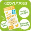 Kiddylicious Banana Mini Wafers - Gluten and Dairy Free Kids Snack - Suitable for 6+ Months - 6 x 4 Twin Packs view 4