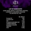 1883 Maison Routin Premium Lavender Syrup - Flavoured Coffee Syrup, Cocktails, Mocktails, Iced Tea Great Sugar Alternative, Vegan-Friendly, Allergen-Free 1L Glass Bottle view 3