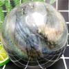 100MM Natural Labradorite Crystal Ball Chakra Quartz Point Reiki Healing Crystals Stones Handmade Home Decor Gemstone-80mm_ view 4