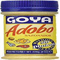 Goya - Adobo - Sazonador Sin Pimienta - Para Aves, Pescados y Carnes - 226 g
