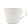 Keith Brymer Jones - Word Range - Standard Ceramic White Mug - feminista - 350ml - Gift Boxed view 1