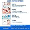 4 pairs Cosmetic Teeth, Veneers Snap in Teeth - Instant Perfect Smile Clip on Veneers (Work for Top and Bottom) - Perfect Braces to Make White Tooth Beautiful Neat view 4