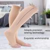 Agatige Open Toe Compression Socks for Women & Men, Anti-Embolism Knee High Socks Compression Sleeves Flight Running Pregnancy Travel Work Varicose Veins S/M view 2