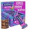 Adonis Hazelnut Crunch & Cocoa High Protein Keto Bars (16x45g) | Vegan-Friendly | 100% Natural Keto Snacks | Sugar Free, Palm Oil Free, Dairy Free | Low Sugar & Low Carb (Hazelnut Crunch & Cocoa) view 1