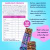 Adonis Hazelnut Crunch & Cocoa High Protein Keto Bars (16x45g) | Vegan-Friendly | 100% Natural Keto Snacks | Sugar Free, Palm Oil Free, Dairy Free | Low Sugar & Low Carb (Hazelnut Crunch & Cocoa) view 2