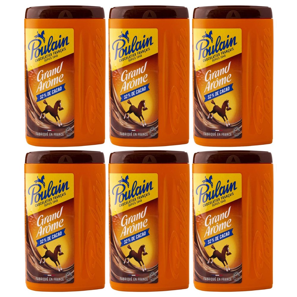 Poulain Drinking Hot Chocolate 800g x 6