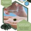 ERBOTECH Spirulina BIO in Tablets, 200g Pack, Approximately 800 Capsules, 100% Organic Algae, Pure and Vegan, Source of Energy, Rich in Proteins, Vitamins, Magnesium view 3
