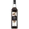 1883 Maison Routin Premium Tiramisu Flavour Coffee Syrup, Italian Dessert for Cocktails, Milkshakes, Mochas & Frappes, Vegan-Friendly, No Preservatives or Artificial Colours - 1L Glass Bottle view 1
