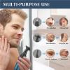 Nose Hair Trimmer for Men 2025 Painless Noses Trimmer Rechargeable Nasal Hair Trimmers for Men,Professional Nose Hair Trimmer with IPX7 Waterproof,Dual Edge Blades for Easy Cleansing view 3