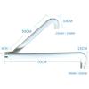 Dental Steering Plastic Light LED Lamp Support Post Arm, Dental Chair Dental Lamp Arm, 22mm/26mm, 35mm/40mm Dental Chair Accessories view 3
