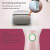 XIXIDIAN Electric Foot Callus Remover Kit,Rechargeable callous removers Heads Portable Waterproof foot file, Professional Pedicure Tools Feet Care (Color : Pink) view 2