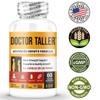 Doctor Taller for Age 8+ - Daily Multi-Nutrient Formula for Bone Growth, Healthy Development (Vegan) view 3