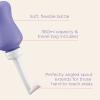 Lansinoh Peri Bottle Postpartum + Travel Bag - 360 ml - Portable Bidet with Angled Spout for Soothing Post-Birth Discomfort - Post Partum Essentials view 4