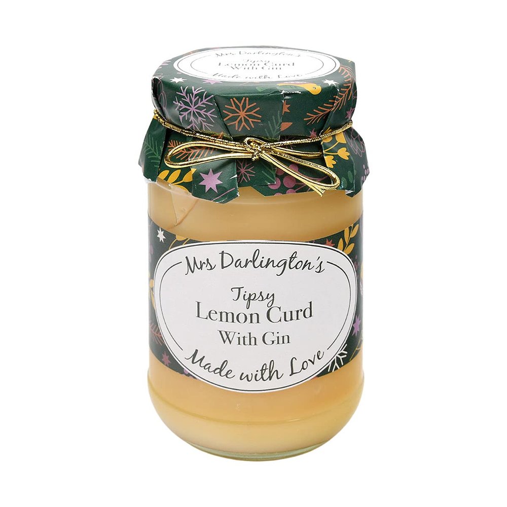Mrs Darlington's Tipsy Lemon Curd with Gin 320g