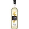 1883 Maison Routin Premium Yuzu Lemon Syrup for Cocktails, Mocktails, Iced Tea, Desserts & Bubble Tea - Vegan-Friendly, Allergen-Free, No Artificial Colours or Preservatives- 1L Glass Bottle view 1