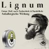 BEARDPRIDE Beard Balm for Men - Lignum - The Original Barbershop Beard Balm - Handmade in Germany - Natural Beard Balm based on Shea Butter and precious Oils - Premium Beard Balm - Gift for Men - 28g view 2