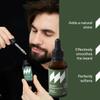 Monolit Beard Oil 30 ml - Argan, Jojoba, Avocado Oils, Vitamin E, Softens, Nourishes Beard, Sandalwood Scent, Moisturises Skin, Reduces Itch, Easy Pipette Application, Daily Grooming view 2
