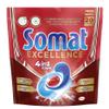 Somat Excellence 4-in-1 caps, 40 (2 x 20) caps, dishwasher caps for excellent cleaning, brilliant shine and careful care for dishes and dishwasher view 2
