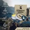 Striking Viking Moustache Wax and Comb Kit - 60g, Vanilla Scent - Strong Hold Moustache Grooming Kit with Anti-Static Comb for Precise Grooming - Non-Greasy Formula for Easy Beard Care view 2