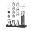 BaByliss Super-X Metal Multi Trimmer - Professional 15-in-1 Grooming Kit with Japanese Steel Blades, Magnetic Heads, Digital Display, Waterproof Design, 5-Hour Cordless Runtime, Silver/Blue, 7200U view 1