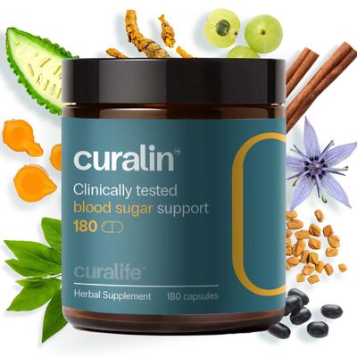 CURALIN Advance Glucose Support 180 Capsules