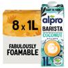 Alpro Barista Coconut Drink - Plant-Based Long Life Dairy Free & Lactose Free - Great for Coffee Foam - 1L (Pack of 8) view 1