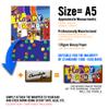2 x "Happy Birthday" Funny Chocolate Bar Wrappers | Novelty Prank Gag Gift for Adults | Rude Joke Labels for Birthdays, Secret Santa & Fathers Day | Fits Standard 100g110g Bars (Wrappers Only) view 3