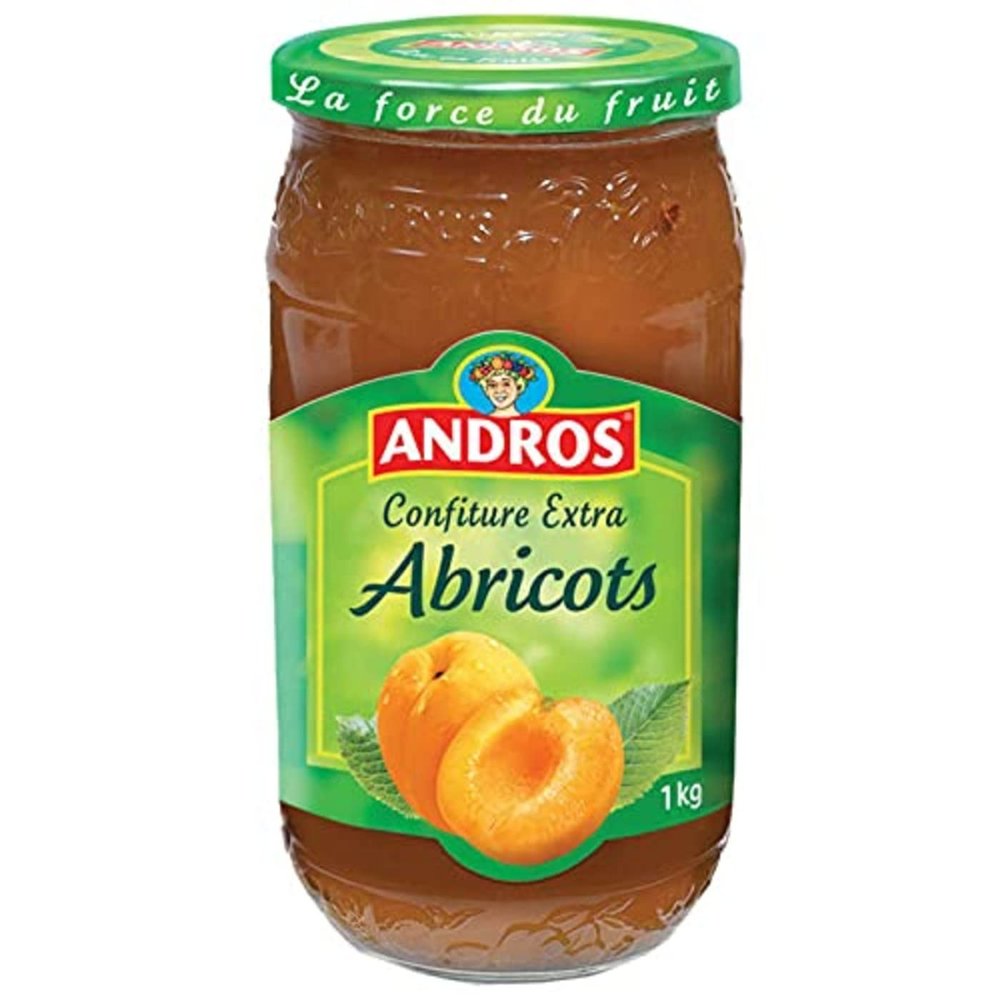 Andros Jam Extra Apricots, 1 kg